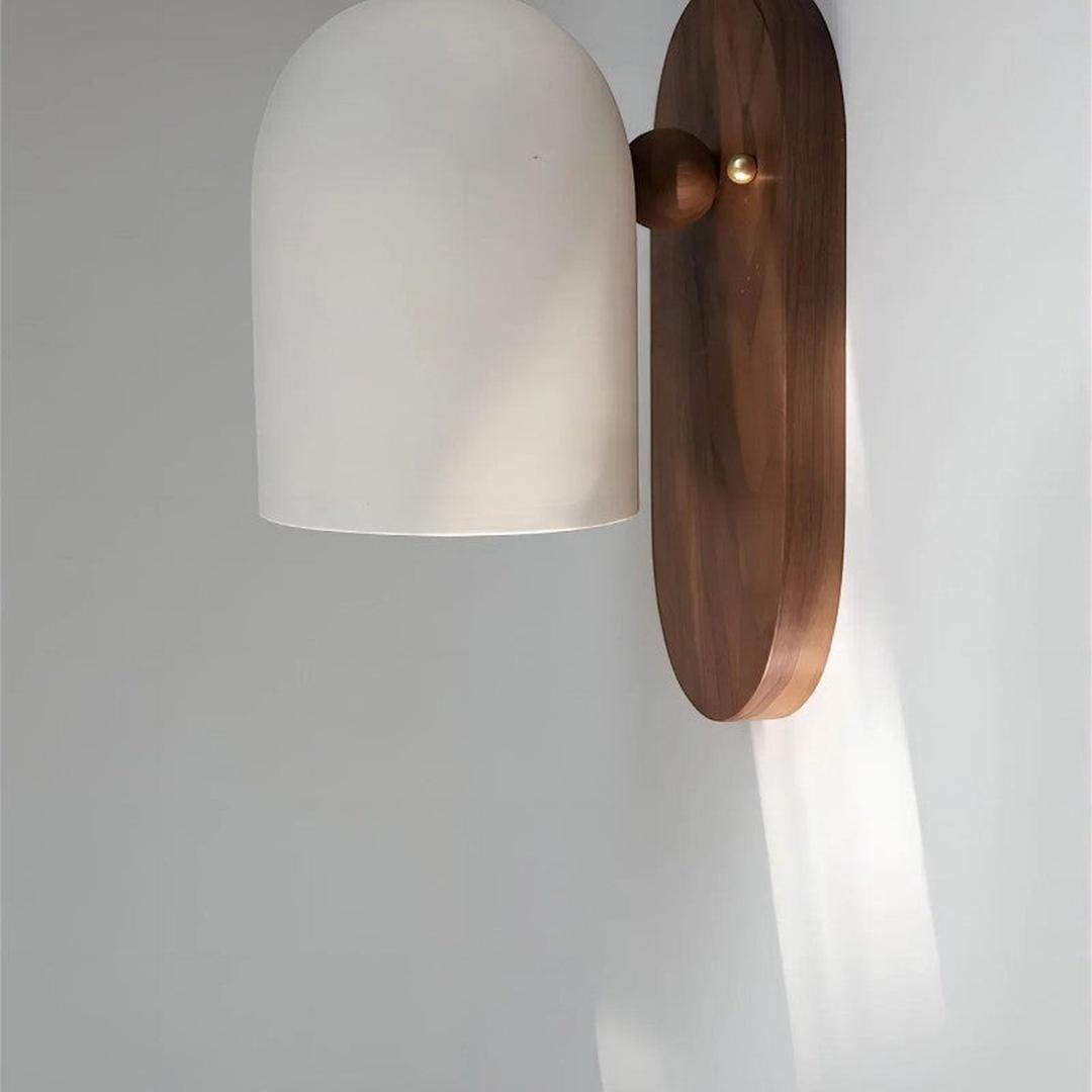 Wabi-Sabi Wooden Wall Light