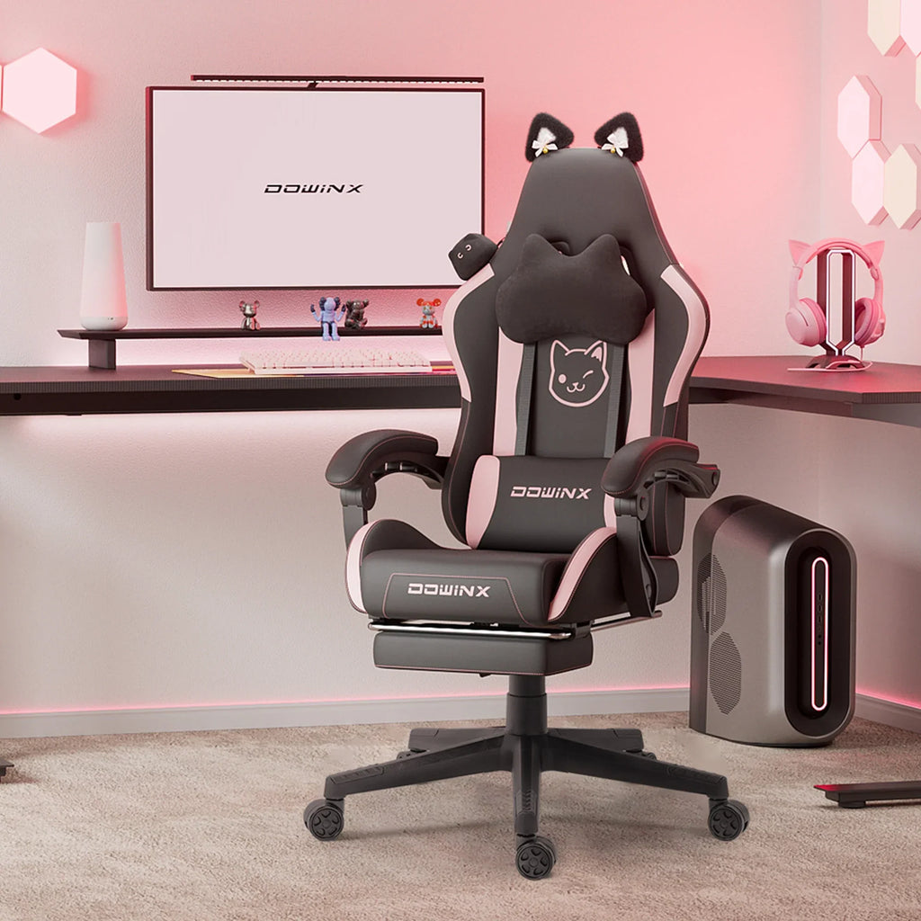 Cat Ear Gaming Chair Ergonomic Computer Chair