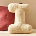 Velvet Alphabet Throw Pillow With Letters A To Z