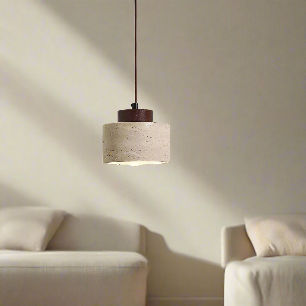 Nordic Travertine Pendant Light