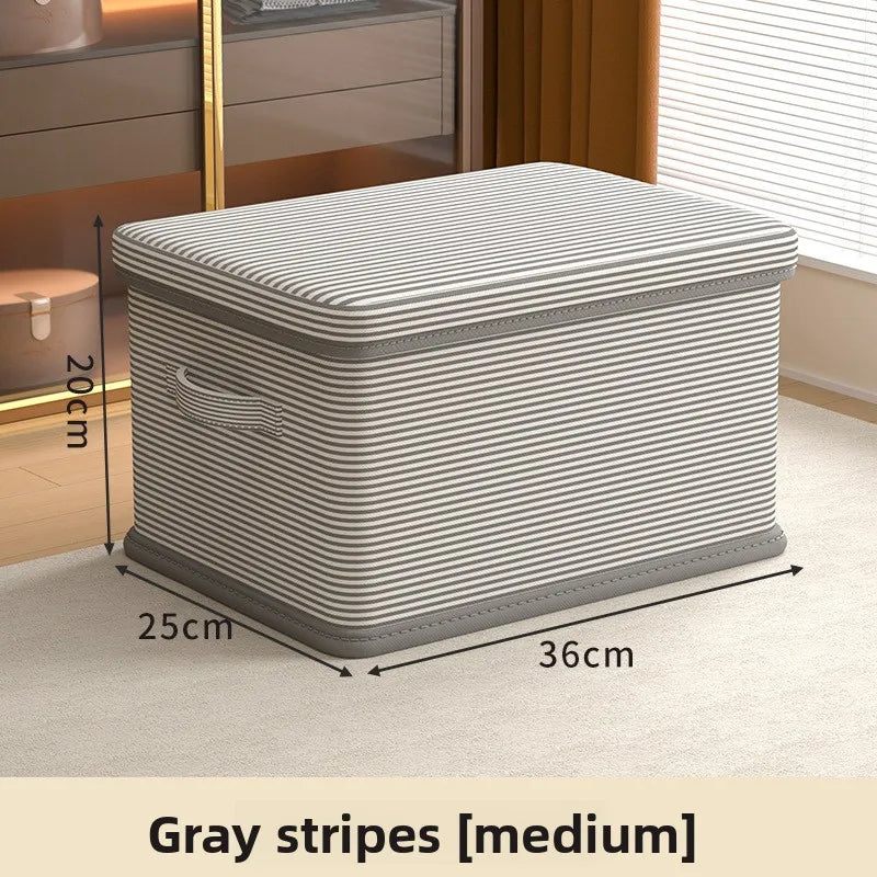 Foldable Storage Box With Lid