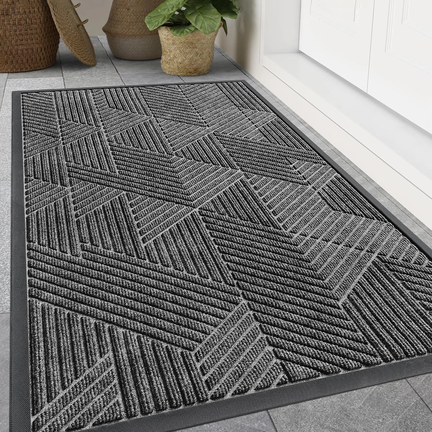 Anti-Slip Absorbent Indoor Outdoor Doormat
