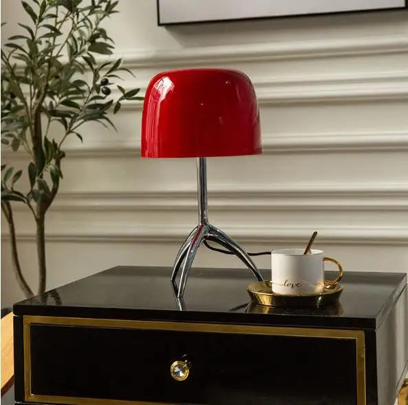 Tripod Desk Lamp Metal Construction | Bauhaus Style Home Office Lighting | Stable Base for Focused Reading Study and Work Tasks