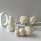 Creative Geometric Golf Ball Scented Candle Decoration