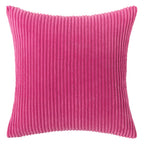 Corduroy Striped Throw Pillow Textured Decorative Cushion Cover