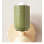 Wall Lamp with Minimalist Scandinavian Design | Integrated Energy-Saving LED Light | Soft Diffuse Lighting for Home
