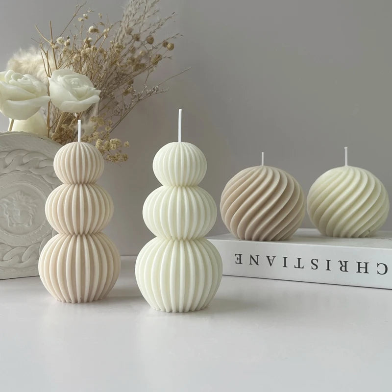 Creative Geometric Golf Ball Scented Candle Decoration