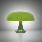 Table Lamp ABS and PS Construction | Retro Mushroom Dome Style | USB-C Powered LED with Three Adjustable Lighting Modes