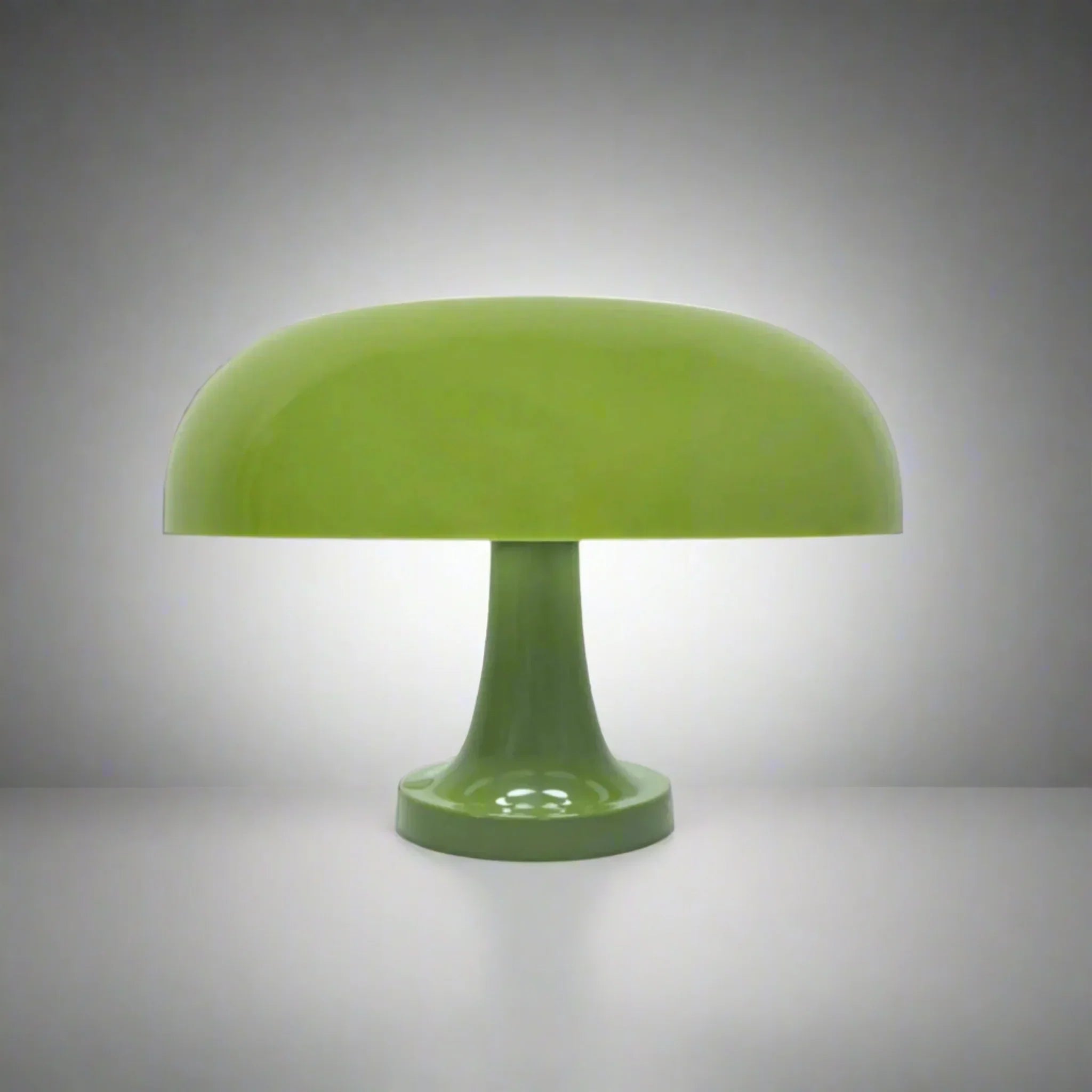 Table Lamp ABS and PS Construction | Retro Mushroom Dome Style | USB-C Powered LED with Three Adjustable Lighting Modes