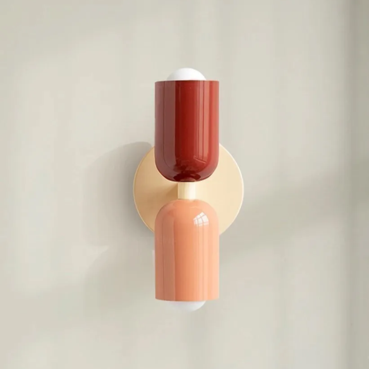 Wall Lamp with Minimalist Scandinavian Design | Integrated Energy-Saving LED Light | Soft Diffuse Lighting for Home