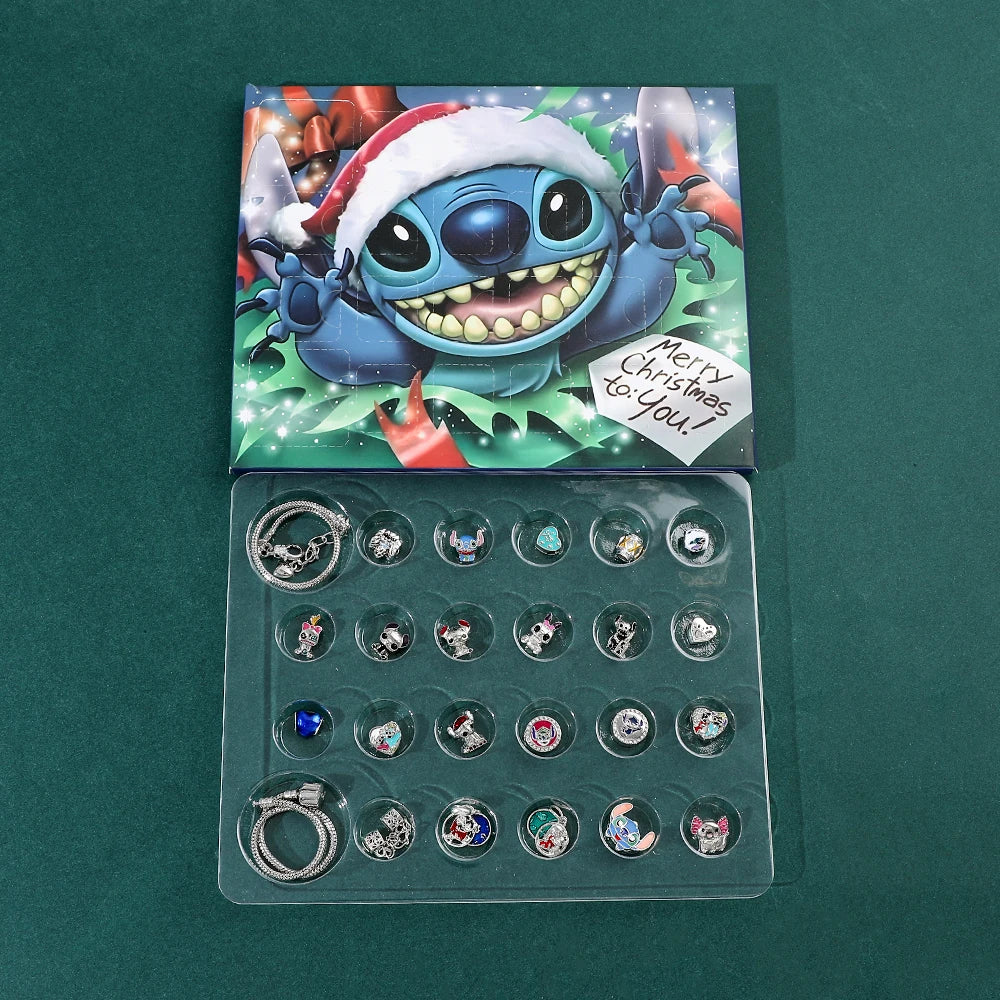 2026 Advent Calendar with 24 Jewelry and Accessory Surprises - Hypoallergenic Stainless Steel Holiday Countdown Box