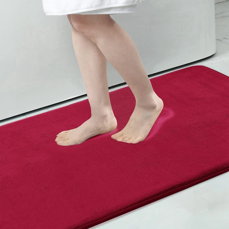 Soft Comfortable Non-Slip Bath Mat for Safe and Dry Floors