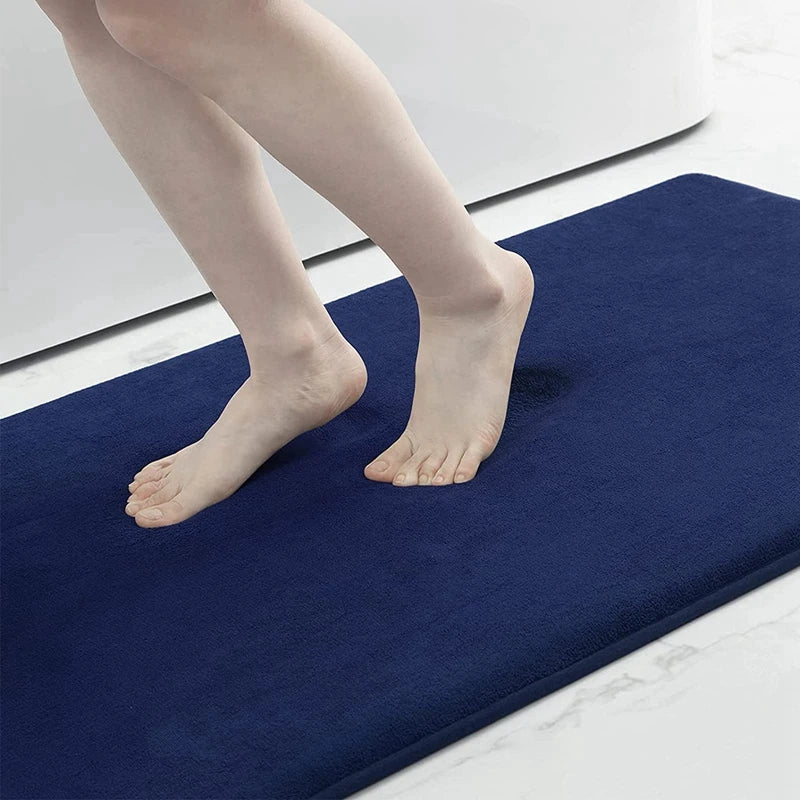 Soft Comfortable Non-Slip Bath Mat for Safe and Dry Floors