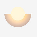 Semicircle Wall Lamp – Nordic Minimalist LED Design With Dimmable Control