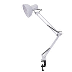LED Clip On Table Lamp Metal Iron | Modern Minimalist Style | Precision Focused Lighting for Desks, Shelves and Workspaces