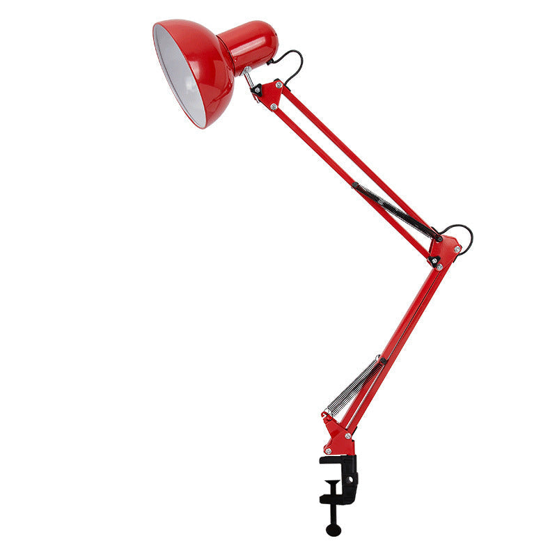 LED Clip On Table Lamp Metal Iron | Modern Minimalist Style | Precision Focused Lighting for Desks, Shelves and Workspaces