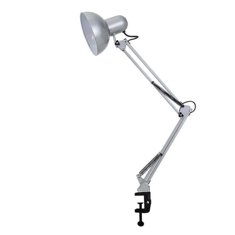 LED Clip On Table Lamp Metal Iron | Modern Minimalist Style | Precision Focused Lighting for Desks, Shelves and Workspaces