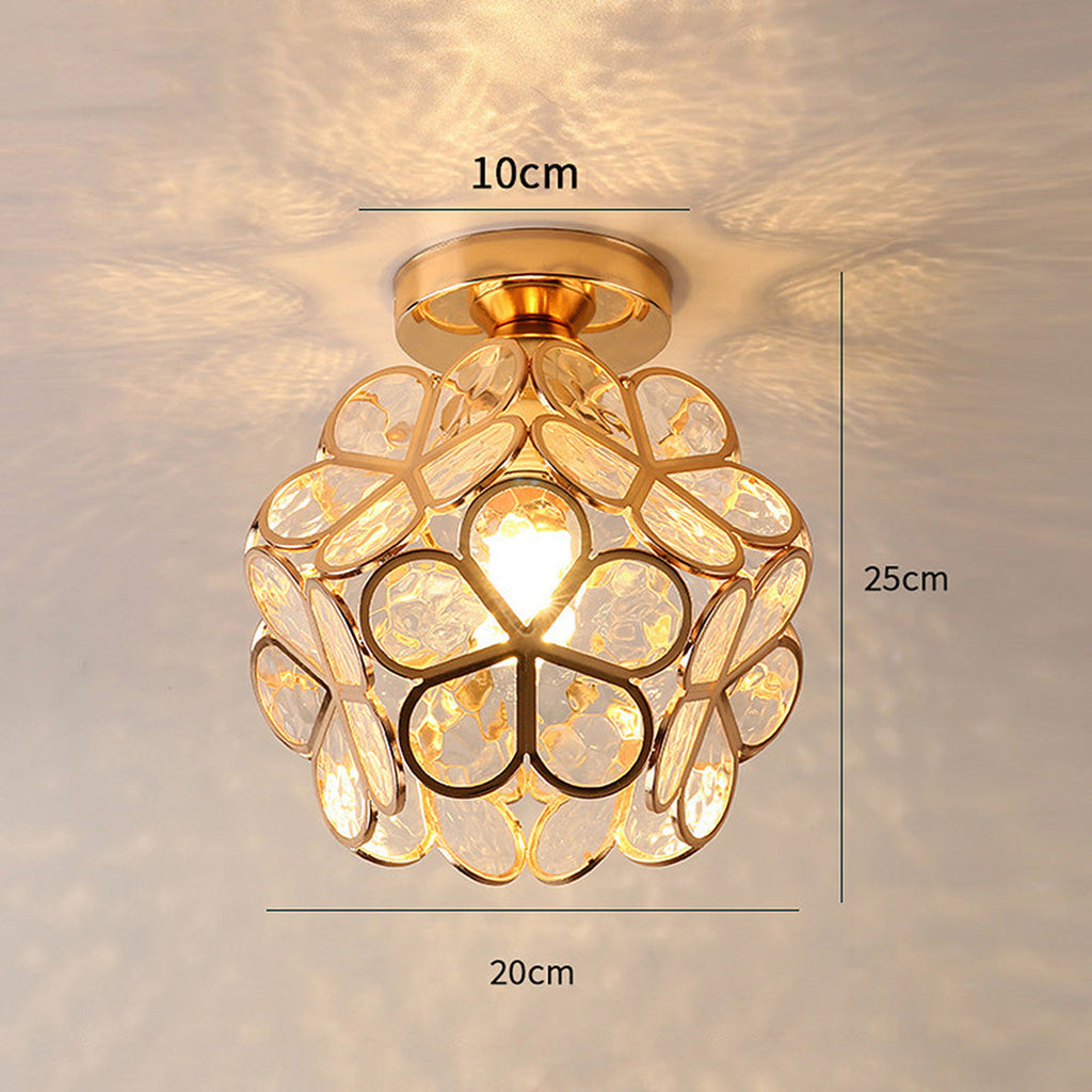 Green Glass Retro Pendant Lamp – Lismeno Vintage Style