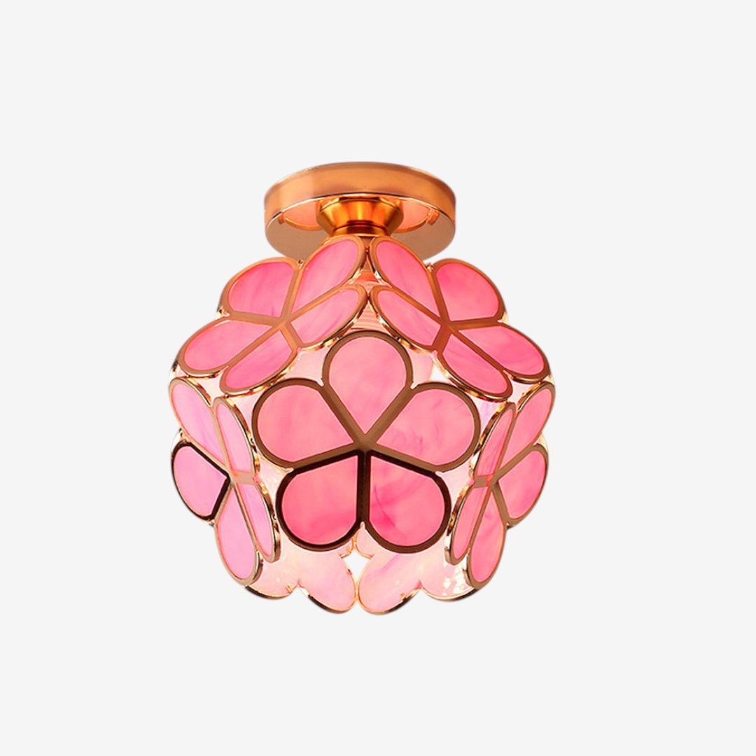 Green Glass Retro Pendant Lamp – Lismeno Vintage Style