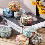 Bohemian Scented Candle Set Decorative Soy Wax Aromatherapy Gift Collection