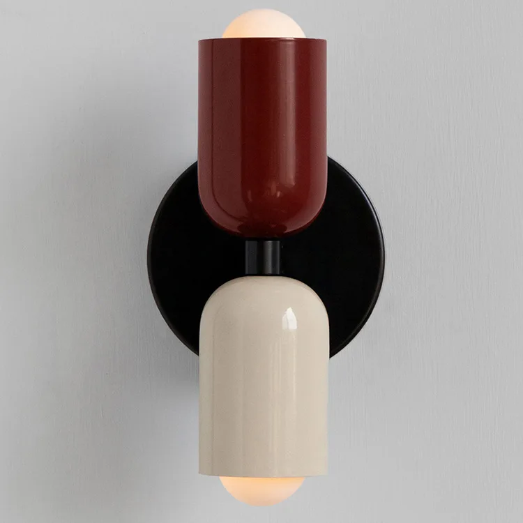 Wall Lamp with Minimalist Scandinavian Design | Integrated Energy-Saving LED Light | Soft Diffuse Lighting for Home