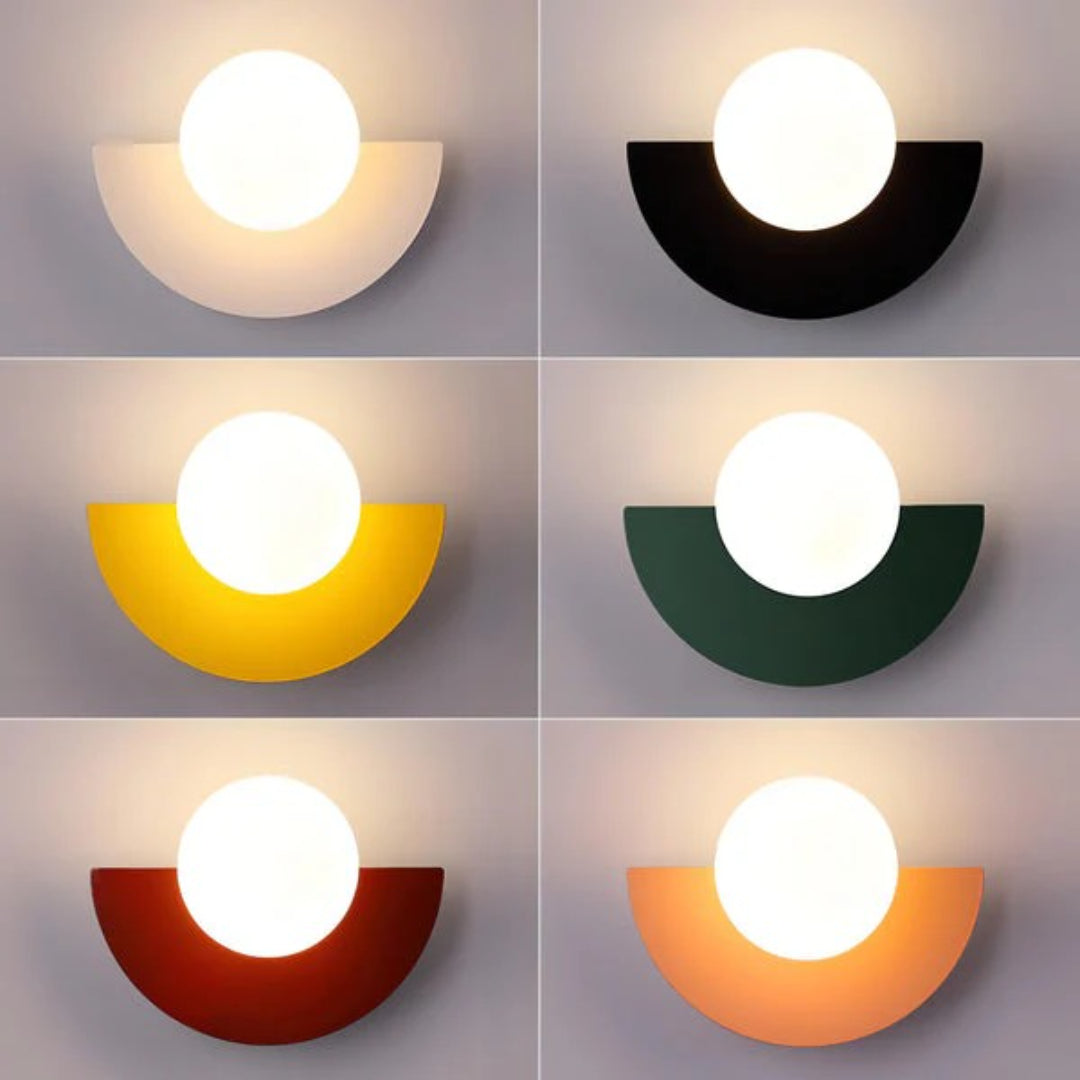 Half Moon Wall Light