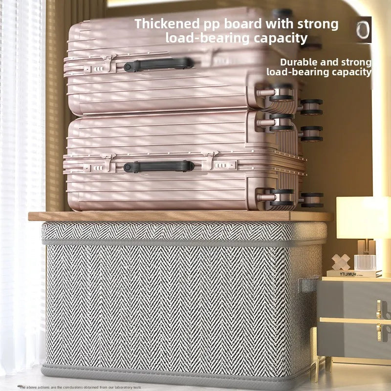 Foldable Storage Box With Lid