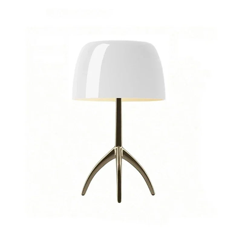 Tripod Desk Lamp Metal Construction | Bauhaus Style Home Office Lighting | Stable Base for Focused Reading Study and Work Tasks