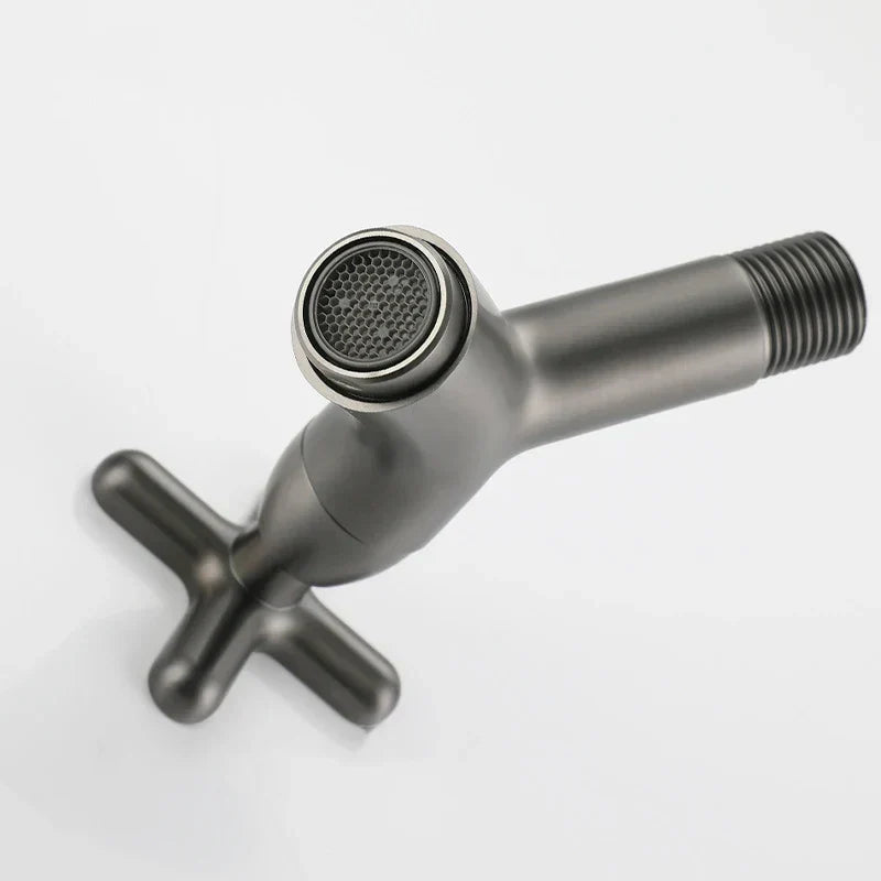 Wall-Mounted Cold Water Brass Tap
