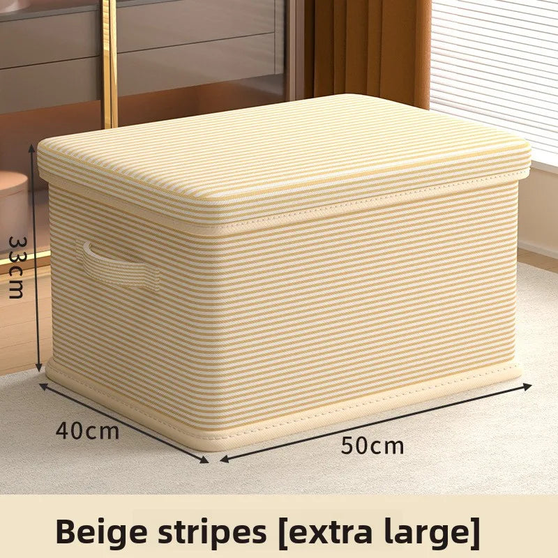 Foldable Storage Box With Lid