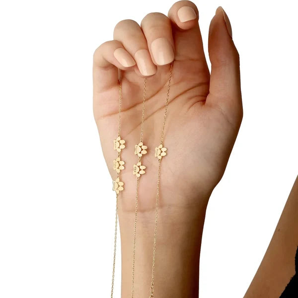 PawBracelet | Customizable paw print as a symbol of love