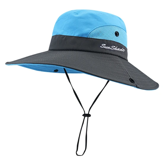 UV Protection Sun Hat with Wide Brim | Lightweight Breathable Summer Beach Hat for Outdoor Sun Protection and Travel