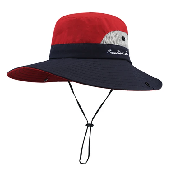 UV Protection Sun Hat with Wide Brim | Lightweight Breathable Summer Beach Hat for Outdoor Sun Protection and Travel