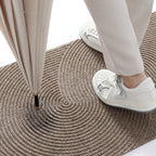 3D Groove Doormat - Wear-Resistant Polyester with Non-Slip for Indoor and Outdoor Use