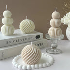 Creative Geometric Golf Ball Scented Candle Decoration