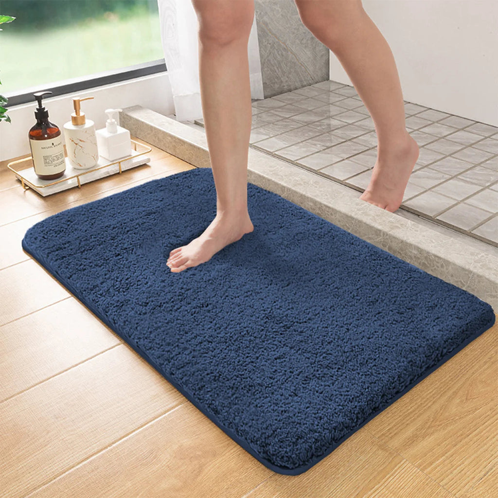 Marcella - Long-Haired Non-Slip Absorbent Bath Mat