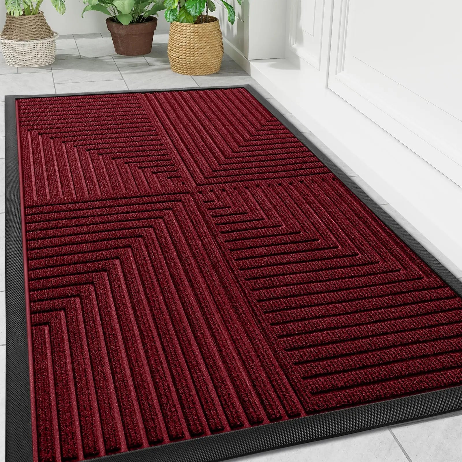 Heavy-Duty Non-Slip Doormat for Indoor and Outdoor Use