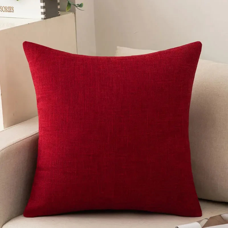 Modern Square Throw Pillow Colorful Sofa Cushion