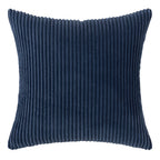 Corduroy Striped Throw Pillow Textured Decorative Cushion Cover