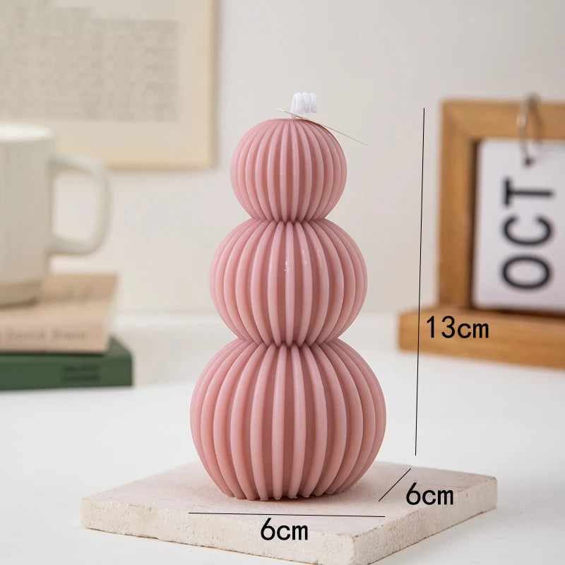 Creative Geometric Golf Ball Scented Candle Decoration