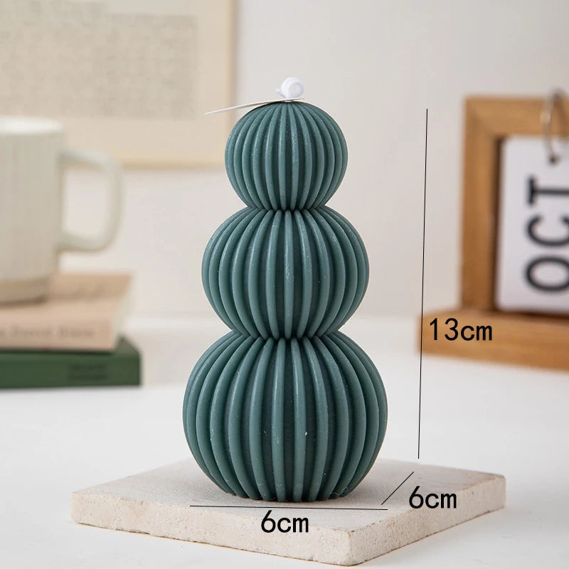 Creative Geometric Golf Ball Scented Candle Decoration