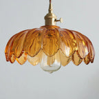 Retro Floral Pendant Light