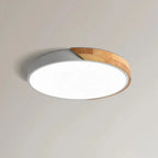 Nordic Wooden Round Ceiling Light