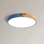 Nordic Wooden Round Ceiling Light