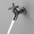 Wall-Mounted Cold Water Brass Tap