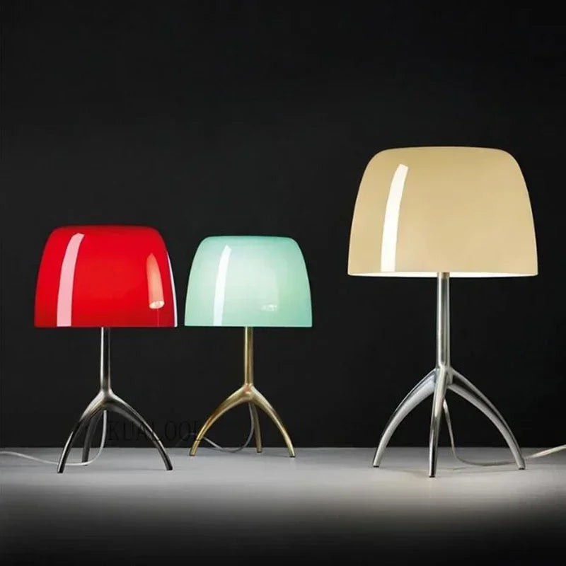 Tripod Desk Lamp Metal Construction | Bauhaus Style Home Office Lighting | Stable Base for Focused Reading Study and Work Tasks