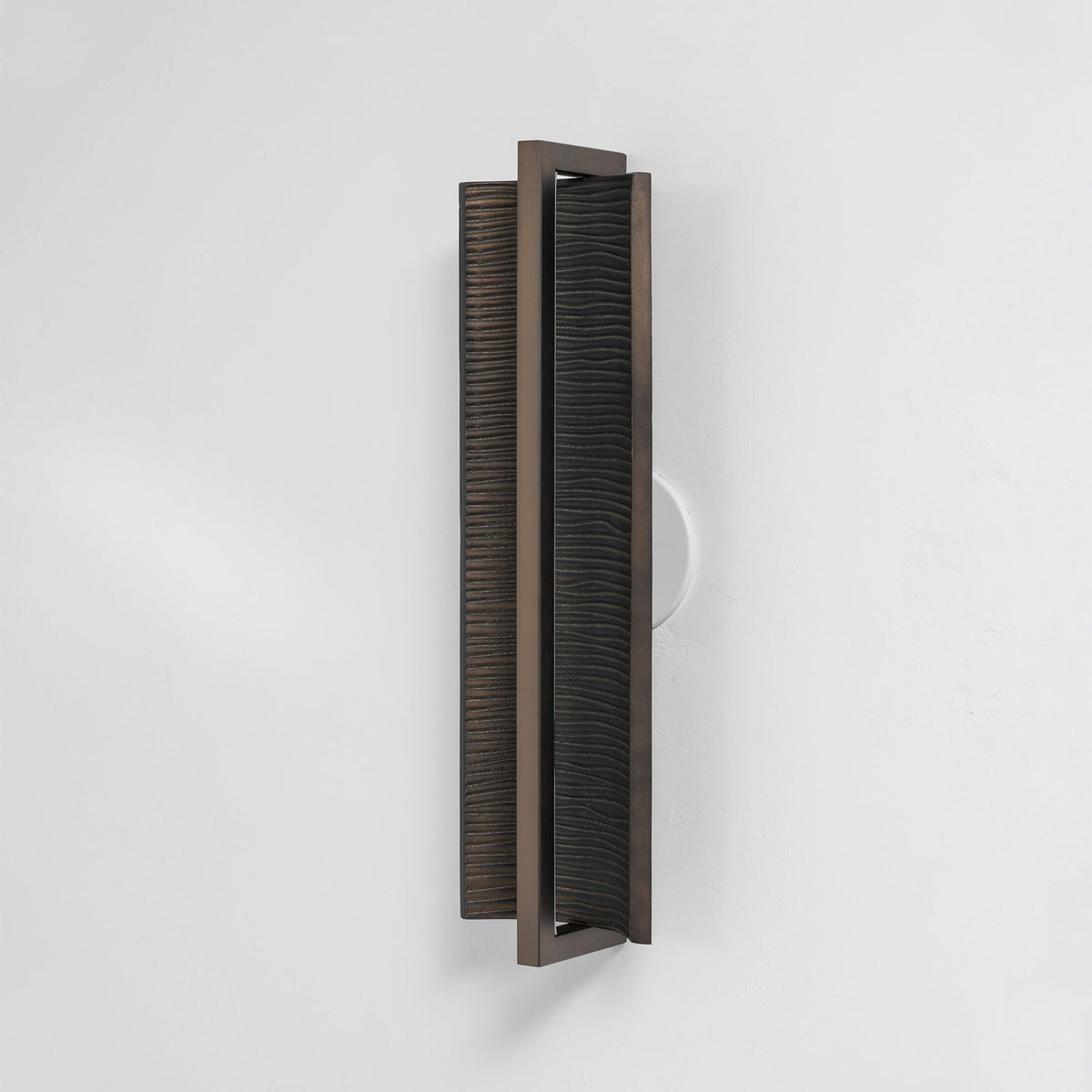 Indoor Wall Lamp Aluminium and Resin Integrated LED Warm Light | Triac Dimming Compatible Lighting for Living Room and Bedroom