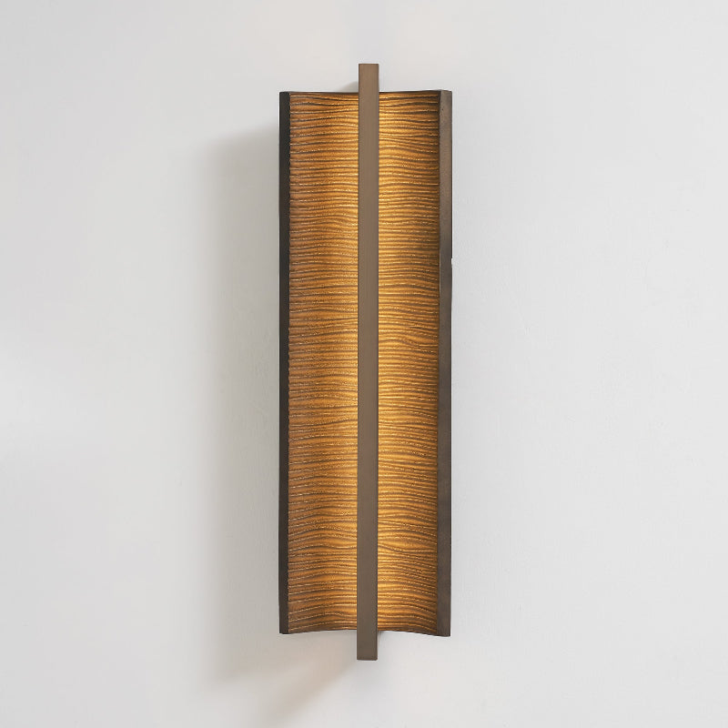 Indoor Wall Lamp Aluminium and Resin Integrated LED Warm Light | Triac Dimming Compatible Lighting for Living Room and Bedroom