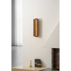 Indoor Wall Lamp Aluminium and Resin Integrated LED Warm Light | Triac Dimming Compatible Lighting for Living Room and Bedroom