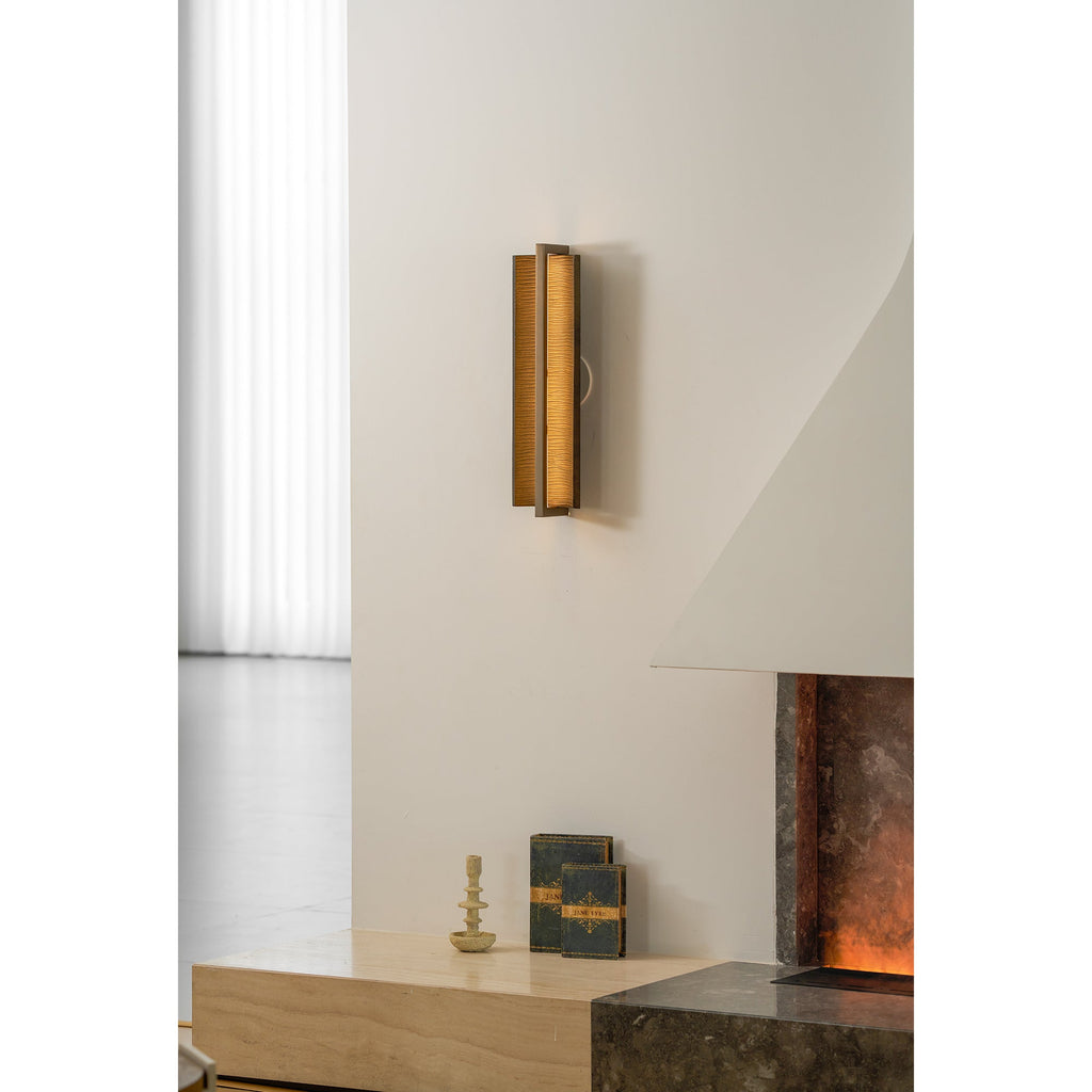 Indoor Wall Lamp Aluminium and Resin Integrated LED Warm Light | Triac Dimming Compatible Lighting for Living Room and Bedroom